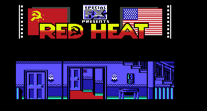 Red heat Title Screen